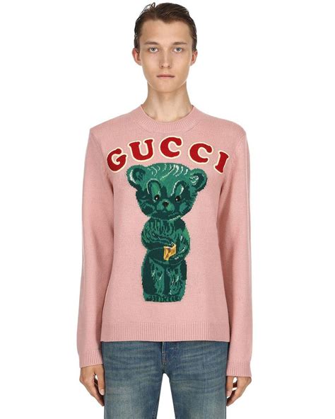 gucci sweater bear